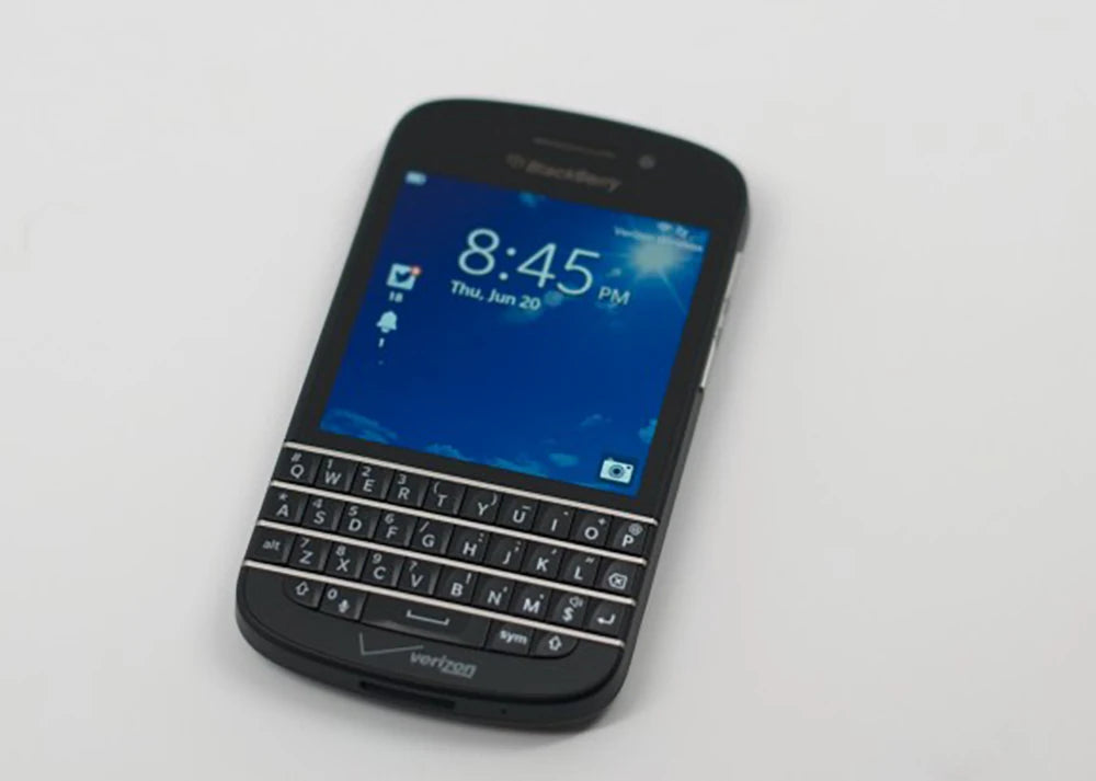 Blackberry Q10-1-3-5 Refurbished-Original Q10 Cell Phone 3.1" Dual Core 8MP 2GBRAM 16GB ROM 3G &4G GPS WIFI QWERTY cellphone