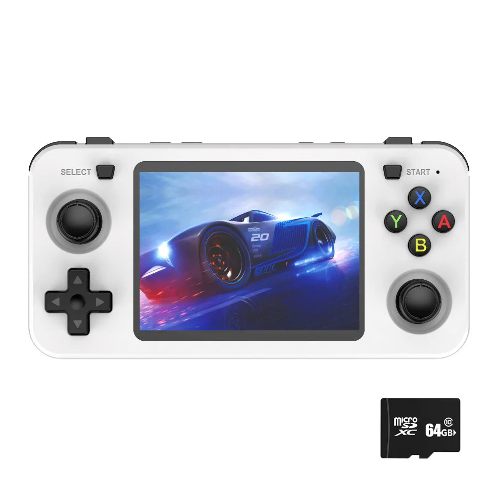 R36H Retro Handheld Game Console ARKOS System Kid Christmas Gift Portable Pocket Video Player 3.5 Inch IPS Screen R36S landscape