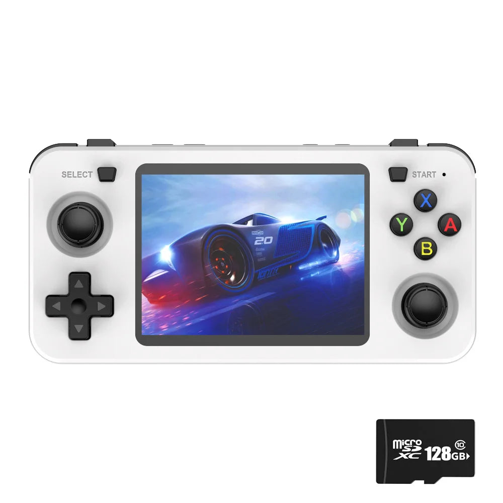 R36H Retro Handheld Game Console ARKOS System Kid Christmas Gift Portable Pocket Video Player 3.5 Inch IPS Screen R36S landscape