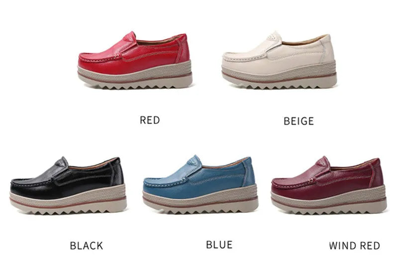 TIMETANG Autumn women flat shoes woman platform sneakers moccasins shoes woman creepers without lace genuine leather shoe ladies