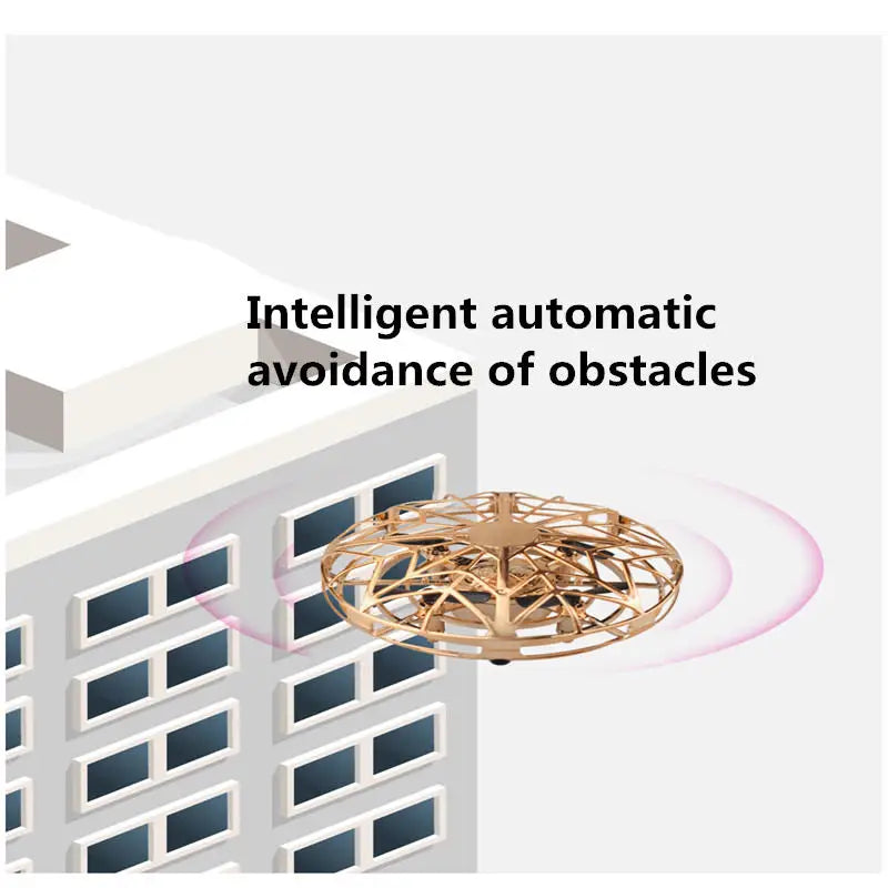 Colorful Anti-collision Flying Helicopter Magic Hand UFO Ball Aircraft Sensing Mini Induction Drone Kids Electric Toy Gift