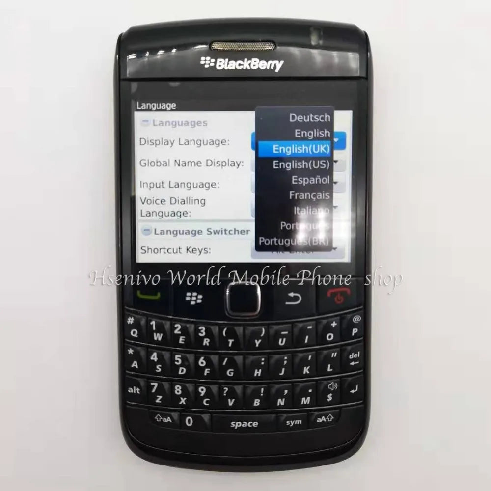 Blackberry 9700 Refurbished-Original unlocked phone Blackberry 9700 3G WIFI GPS phone free shipping