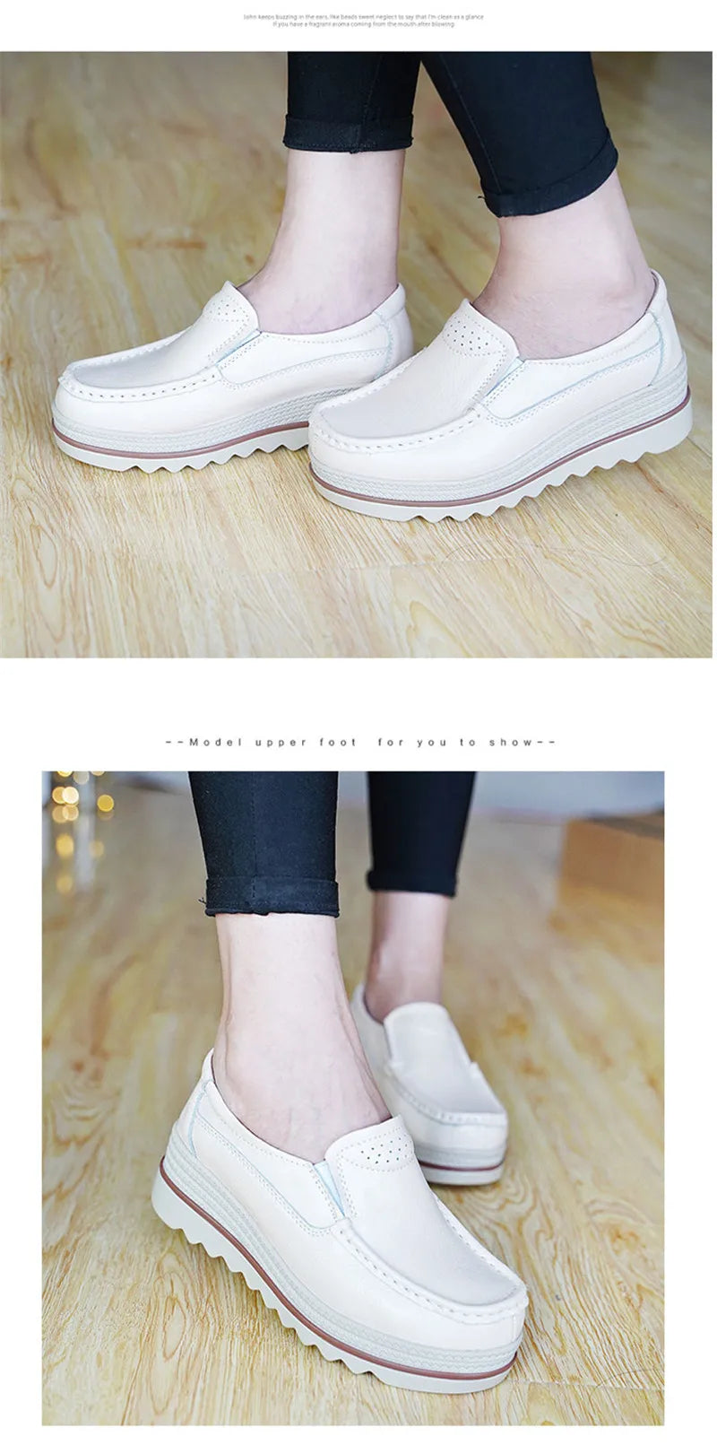 TIMETANG Autumn women flat shoes woman platform sneakers moccasins shoes woman creepers without lace genuine leather shoe ladies