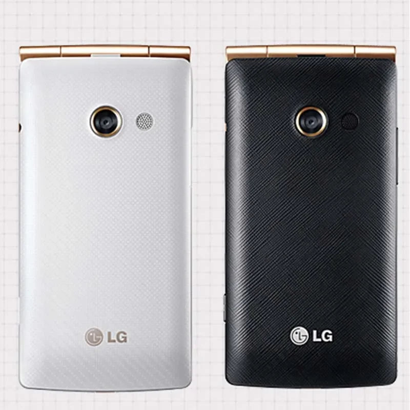 LG Smart Folder 4G LTE Mobile Phone Unlocked LG D486 X100 Unlocked Original Android LG D486 X100 Wine Used Phone