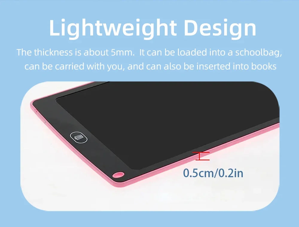 8.5Inch LCD Writing Tablet Drawing Board Kids Kids Learning Toys Educational Magic Drawing Board Toy Gift for Kids 2-4 Years Old