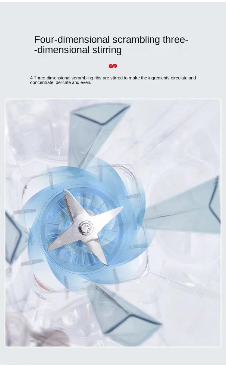 Multifunctional Home Double Cup Wall Breaking Machine Slush Grinding Blender Complementary Food Food Processor 핸드블렌더