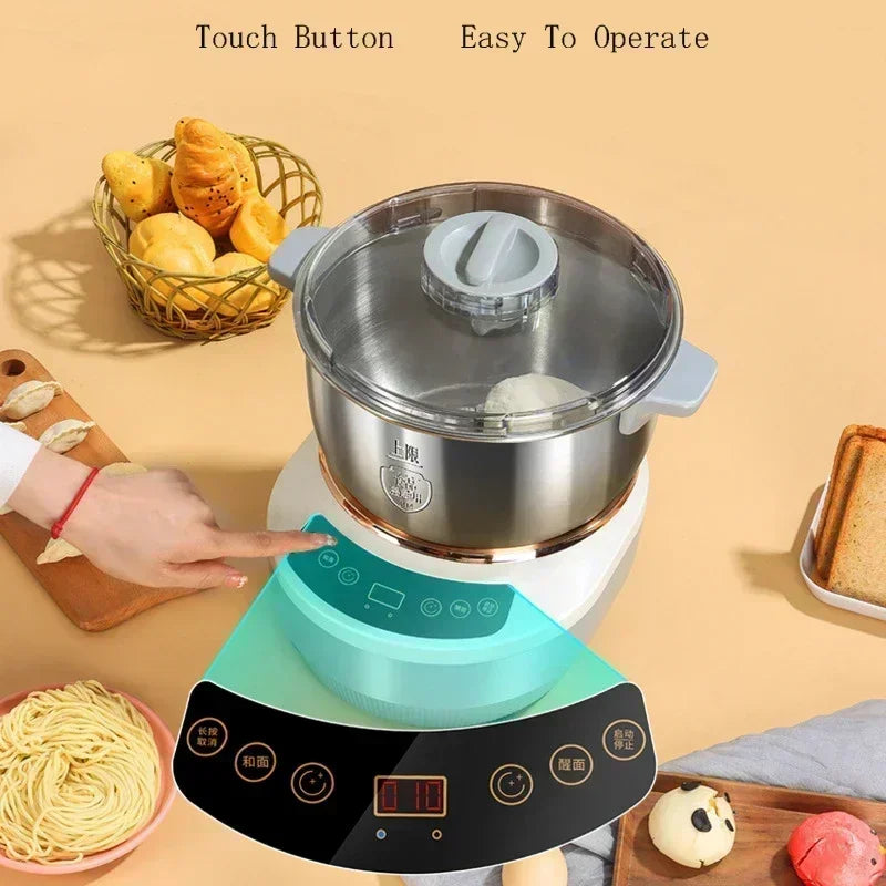 110V/220V German Home Mini Automatic Kneading and Fermenting Multifunctional Electric Food Mixer