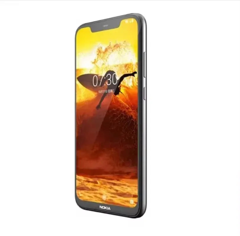 Nokia X7 Smartphone 6.18" inches Snapdragon 710 Octa Core Android 20MP Mobile Phone Fast charging 18W used phone