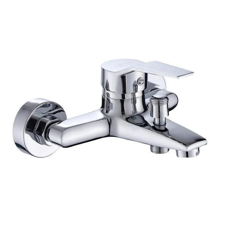 Home Bathroom Triple Shower Faucet Support Hot and Cold Water Faucet Bath Bath Mixer Valve Shower Set Bathroom Accessories