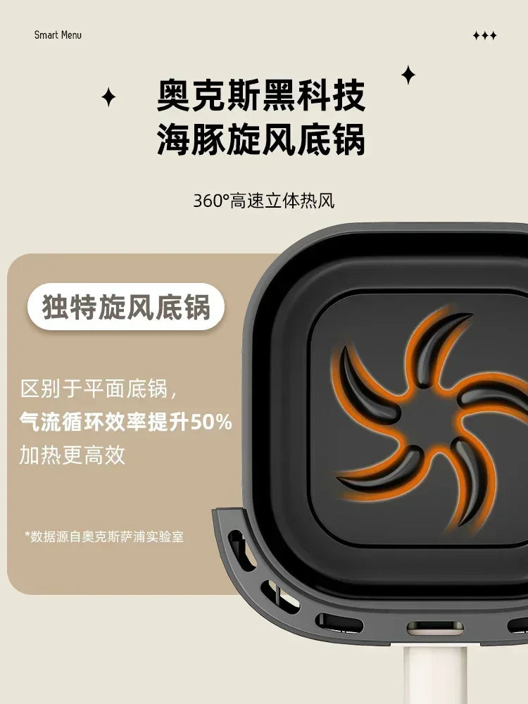 Visual Air Fryer - New Multi-Function All-in-One Appliance, Electric Oven Fryer Special for Home French Fries Baking.