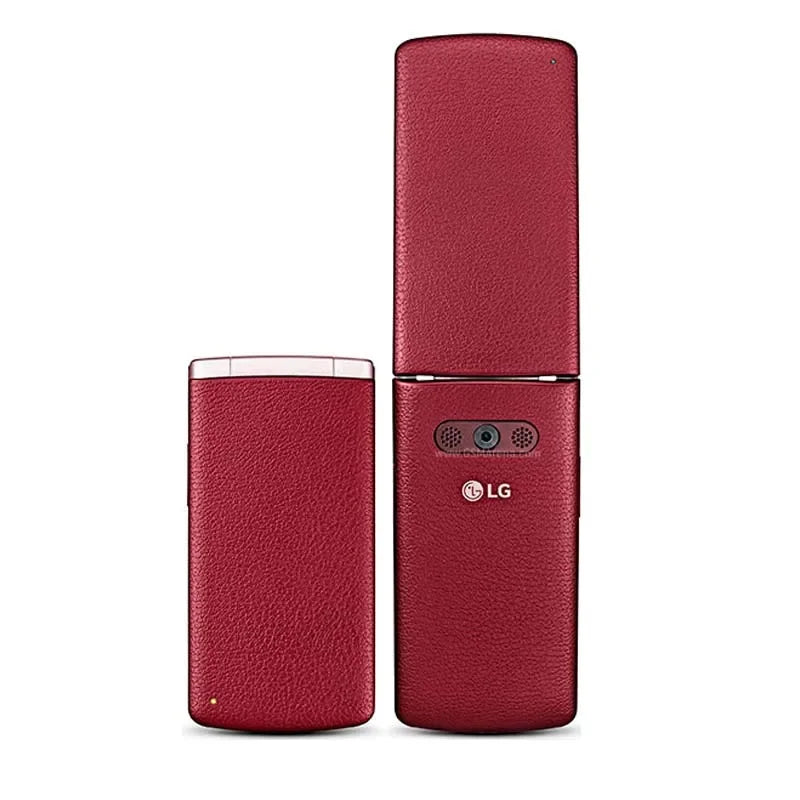 LG Smart Folder 4G LTE Mobile Phone Unlocked LG D486 X100 Unlocked Original Android LG D486 X100 Wine Used Phone