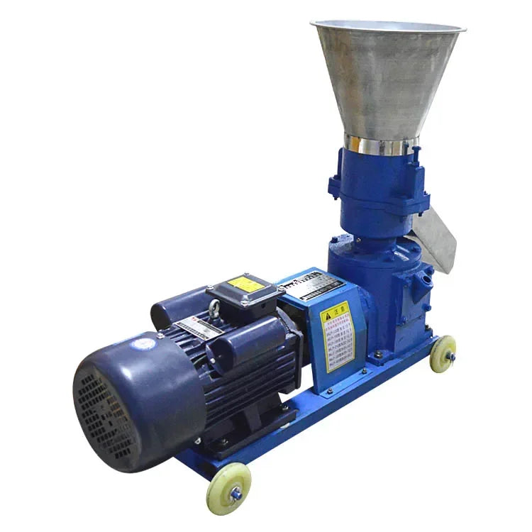 Pellet Machine Feed Granulator 60-100kg/H Wet and Dry Feed Food Pellet Making Machine Animal Farming Feed Processor 220V/380V