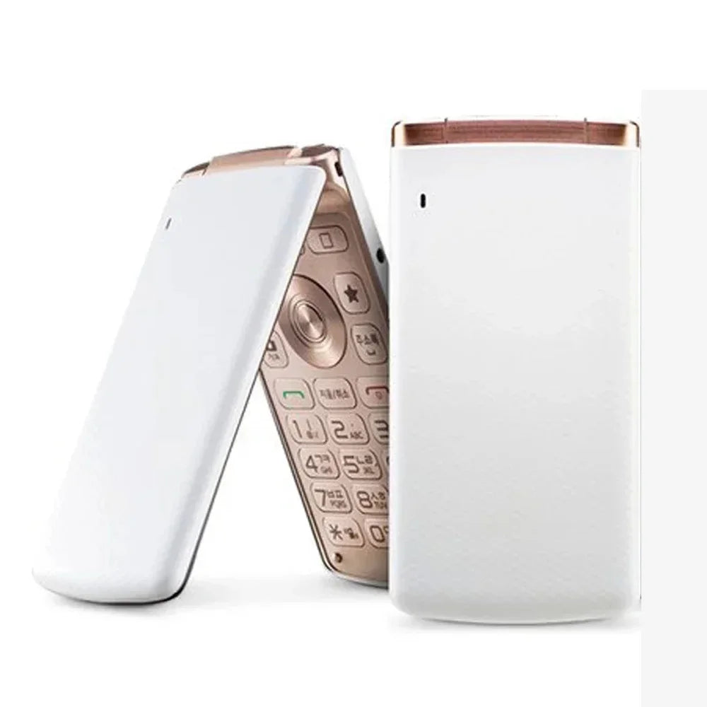 LG Smart Folder 4G LTE Mobile Phone Unlocked LG D486 X100 Unlocked Original Android LG D486 X100 Wine Used Phone