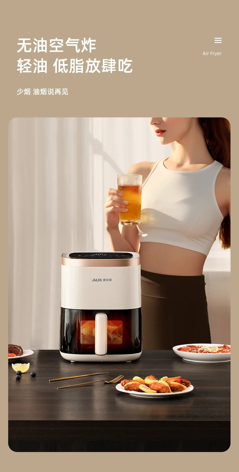 Visual Air Fryer - New Multi-Function All-in-One Appliance, Electric Oven Fryer Special for Home French Fries Baking.