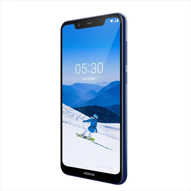 Nokia X5 Smartphone Photo Mobile Android Global Older Machine LTE Version Fingerprint Used phone