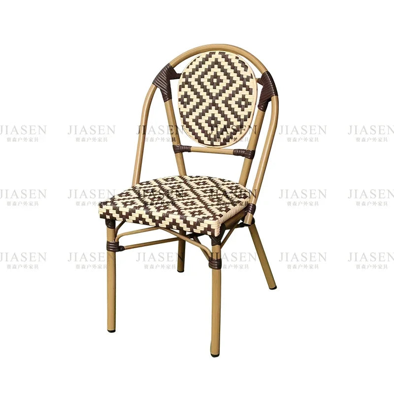 Retro Rattan Garden Furniture Sets Waterproof Nordic Natural Balcony Garden Furniture Sets Adult Moving Tuinmeubelen Decorations