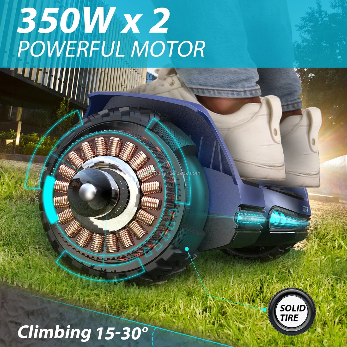 Gyroor New Popular 3D LED Light Self Balancing Electric Hover Board Balance Hoverboards
