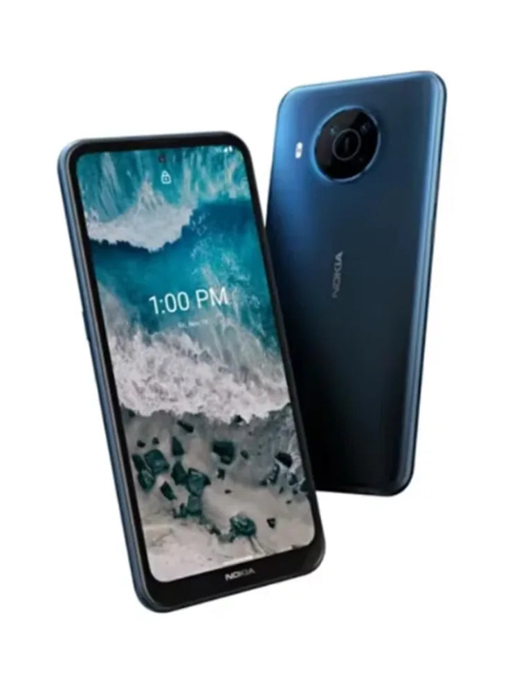 Nokia X100 5G SmartPhone Battery capacity 4470mAh CPU Qualcomm Snapdragon 480 48MP Camera Full Screen used phone