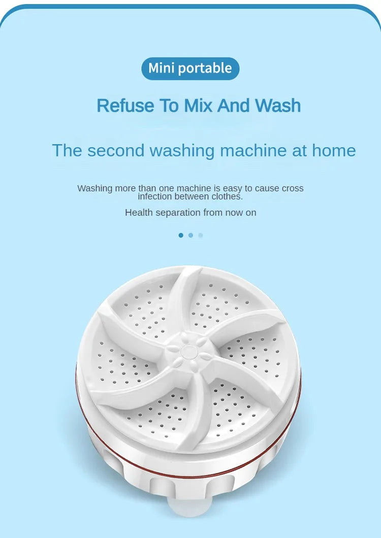 Washing Machines Portable Business Travel Home Mini Washing Machine Suitable for Socks Underwear Laundry Appliances Household