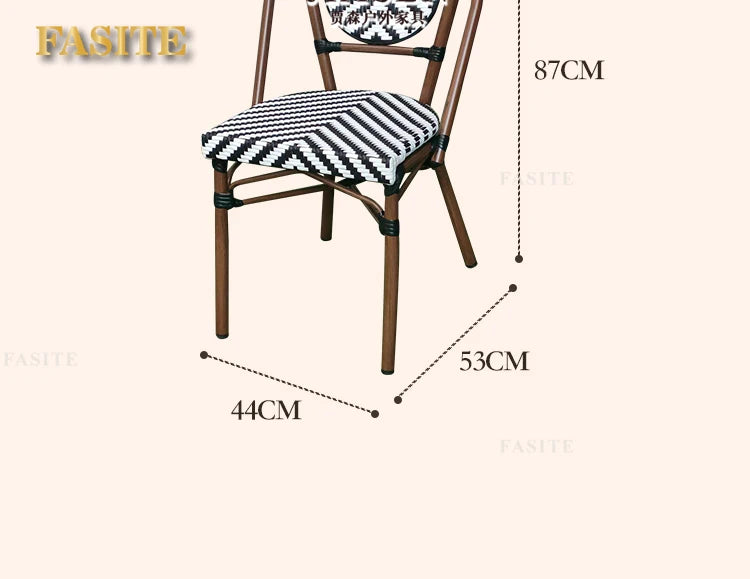 Retro Rattan Garden Furniture Sets Waterproof Nordic Natural Balcony Garden Furniture Sets Adult Moving Tuinmeubelen Decorations