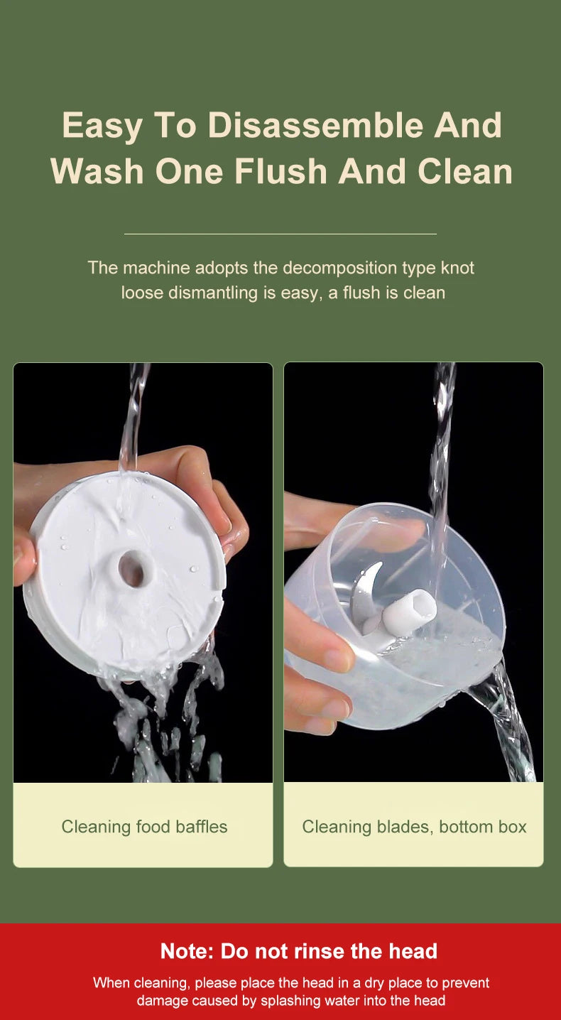 100/250ml Electric Garlic Masher Machine Mini USB charging Food Processor for Nuts Vegetable BlackPepper Chili Kitchen Tools