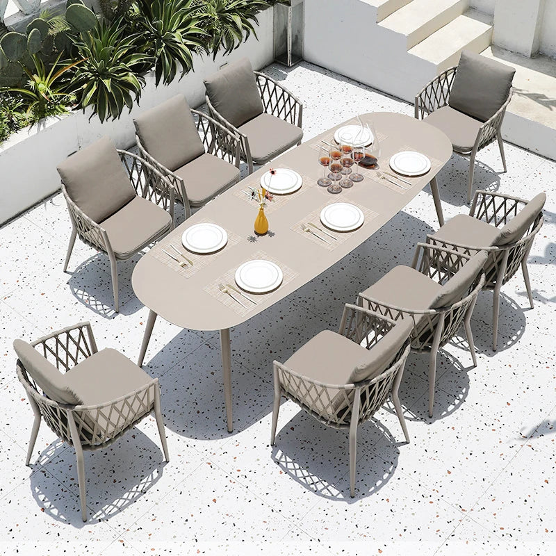 High quality Outdoor Natural Rattan Furniture Popular Garden Furniture Chair and Table Outdoor furniture Sets