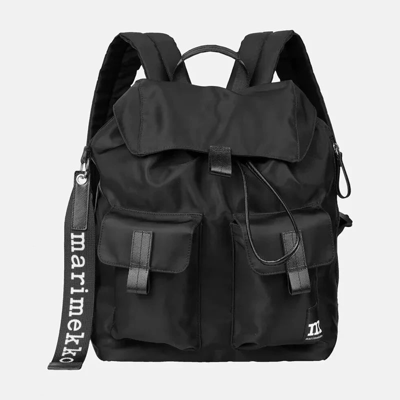 Niche Marim * large capacity women's backpack computer waterproof nylon travel bucket bag