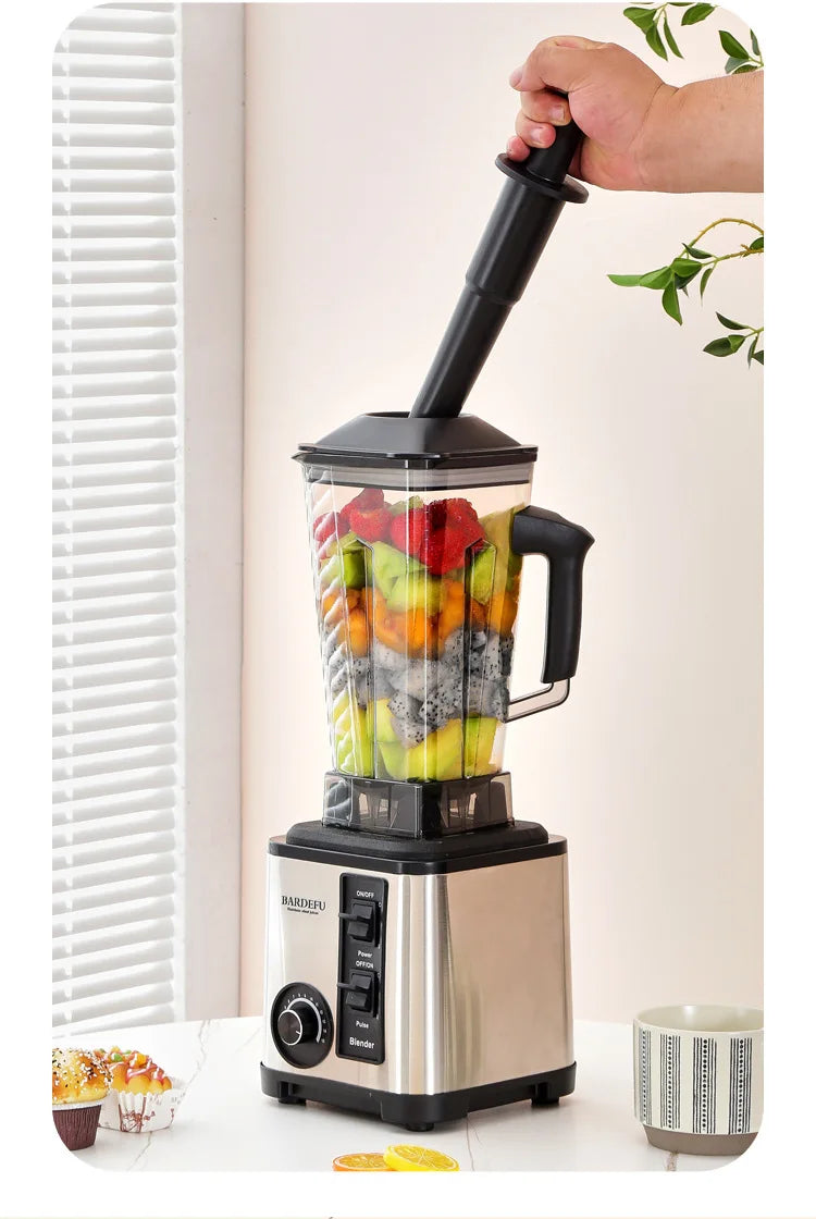 Table Blender Mixer Juicer Smoothie Maker 6in1 3L Container Food Processor BlenderMixer for Ice Nut Fruit Multi funtion