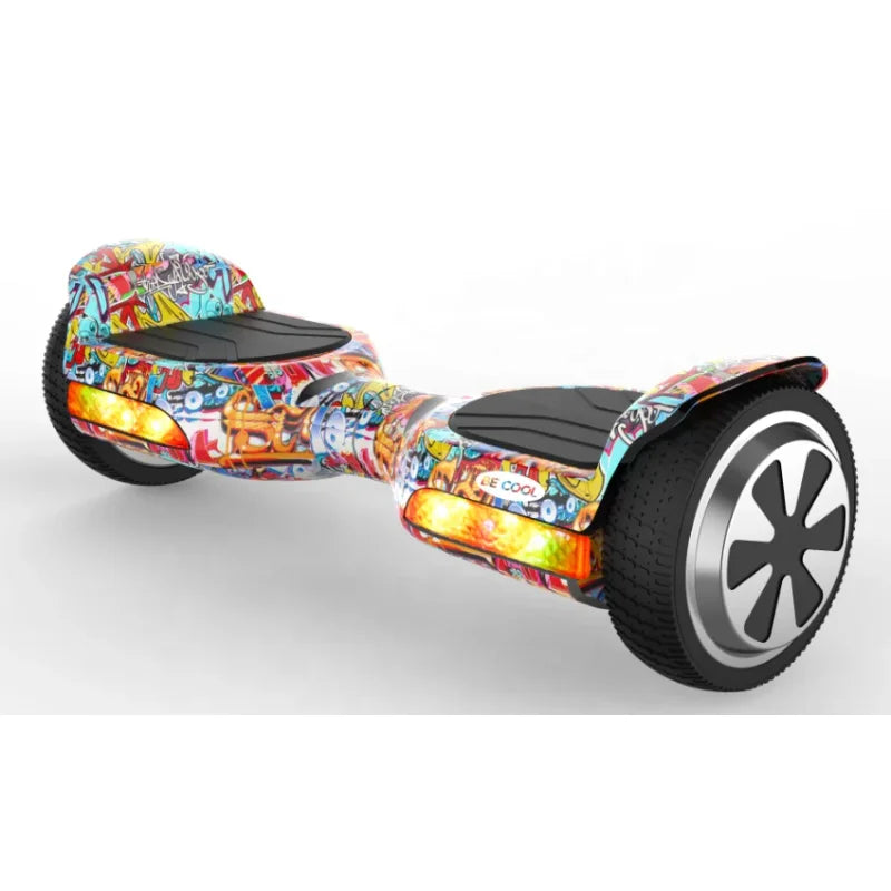 Off Road Motor LED Light Hoverboard With Chinese Battery Manufacturer 250w*2 6.5 Inch OEM Electric Balance Smart Balance Wheel