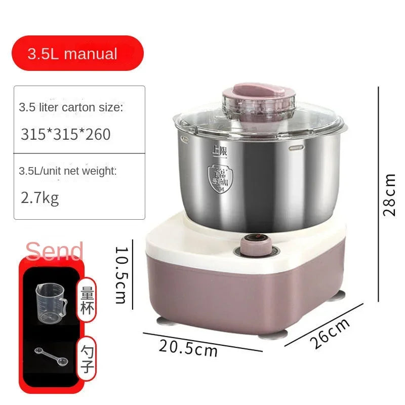 110V/220V German Home Mini Automatic Kneading and Fermenting Multifunctional Electric Food Mixer
