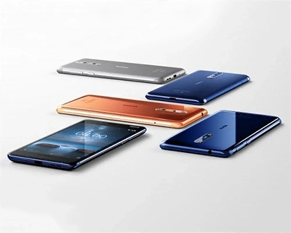 Nokia 8 Smartphone 4G SmartPhone CPU Qualcomm Snapdragon 835 Battery capacity 3090mAh 13MP Cameraoriginal used phone