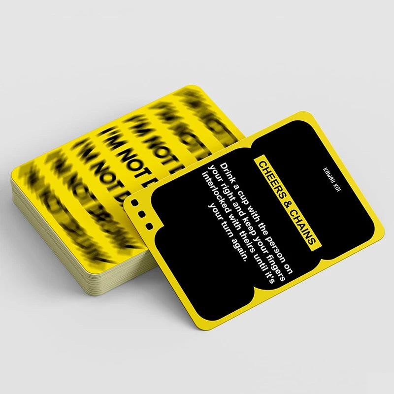 I‘M NOT DRUNK Card Games For Adults Fun Drinking Games For Game Night & Hen's Party Desktop Games Birthday Gift