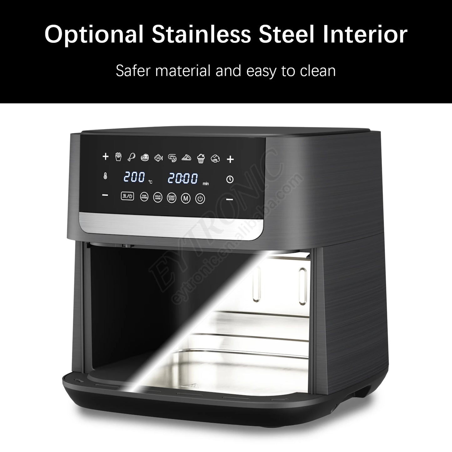 Smart Digital Control Air Fryer Oven Large Capacity without Oil 9L Multi-function Electric Air Fryer