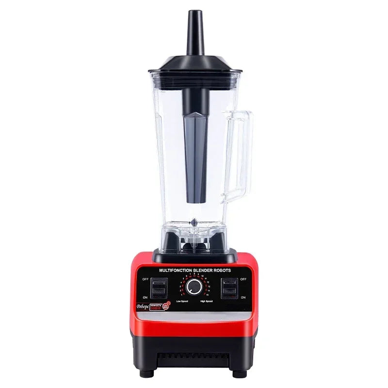 Heavy Duty Commercial Grade Blender 2000W Mixer Juicer Fruit Food Processor Ice Smoothies Blender Juice Crusher EU/UK/US Plug
