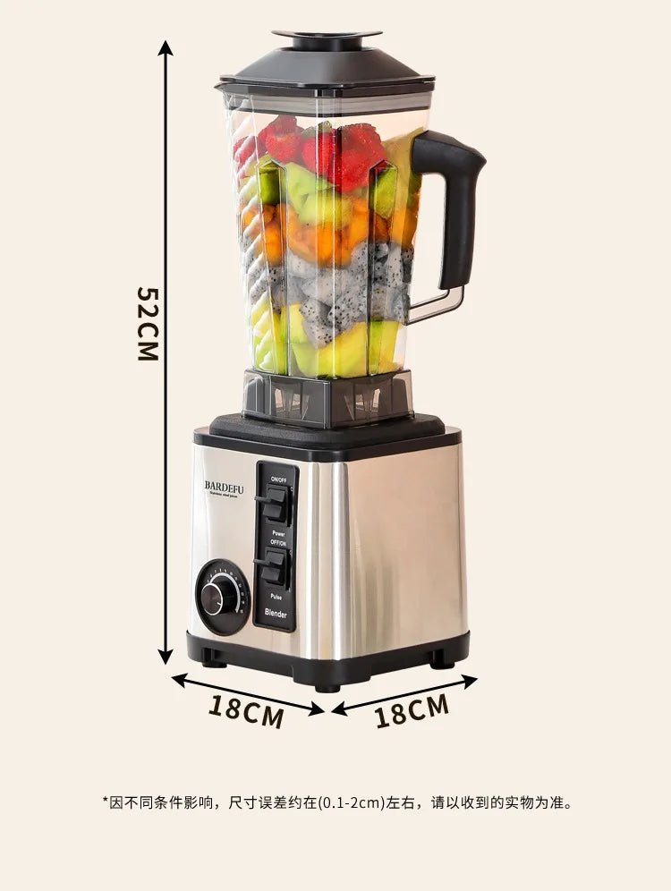 Table Blender Mixer Juicer Smoothie Maker 6in1 3L Container Food Processor BlenderMixer for Ice Nut Fruit Multi funtion