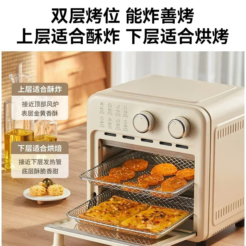 Household air fryer large capacity electric oven microwave all-in-one kitchen air fryer