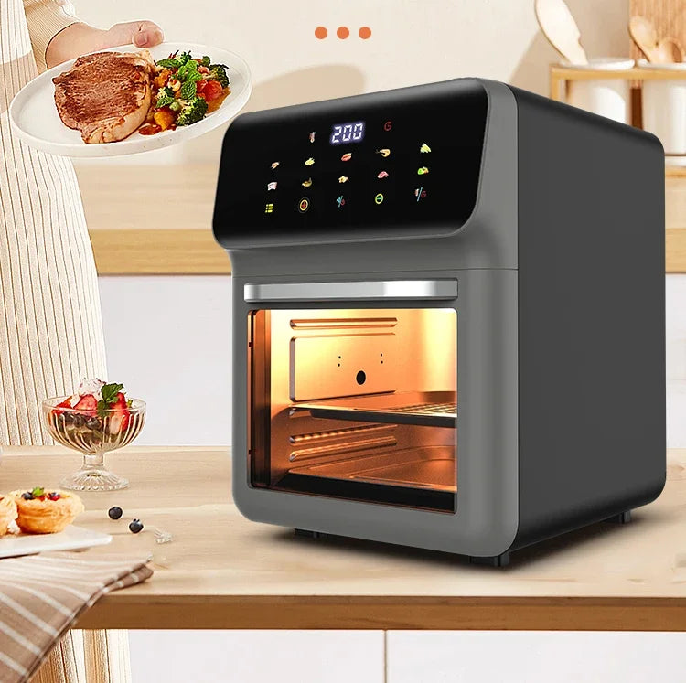 2023 new visible air electric frying pan household large-capacity oven cake pan two-in-one official flagship store