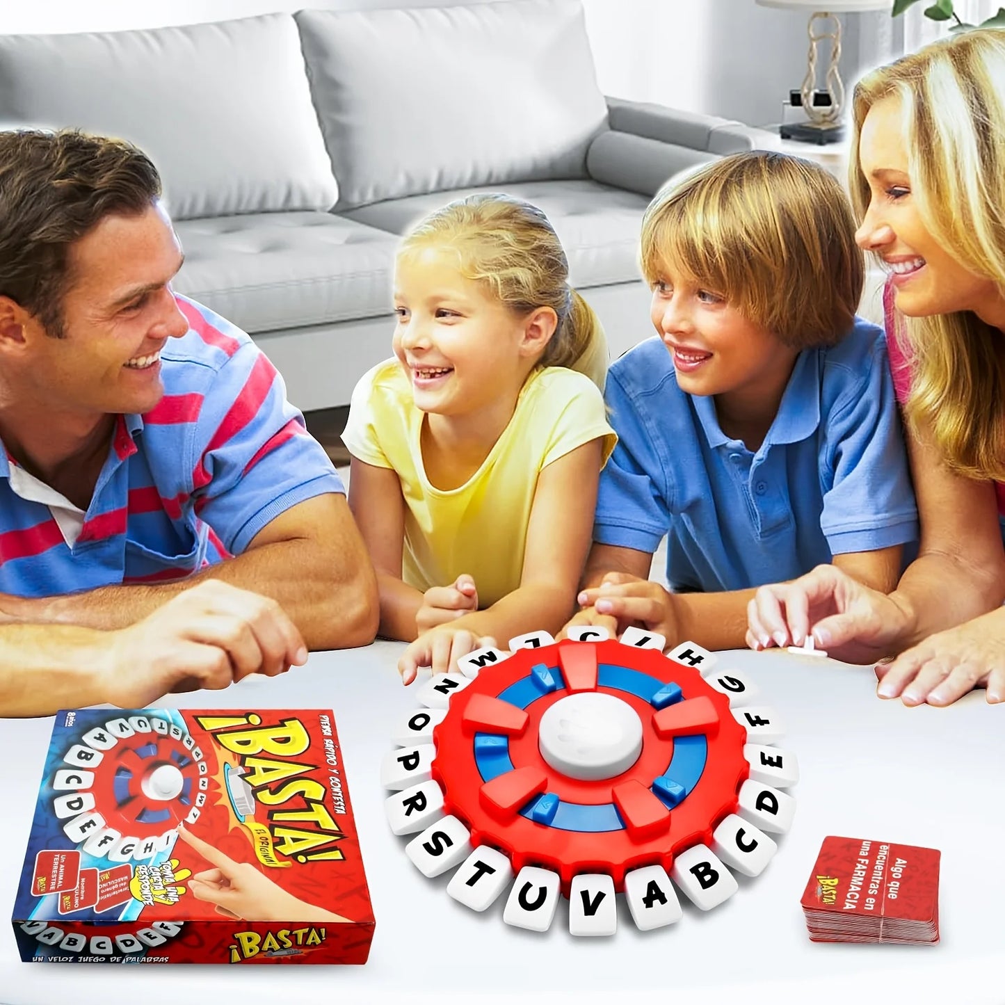 Board Game Spanish Version Fast Paced Family Board Game Quick Thinking Letter The Children Puzzle Learn española Juegos De Mesas