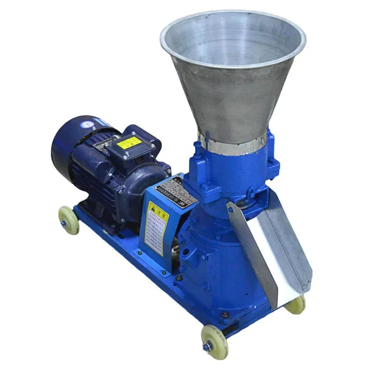 Pellet Machine Feed Granulator 60-100kg/H Wet and Dry Feed Food Pellet Making Machine Animal Farming Feed Processor 220V/380V