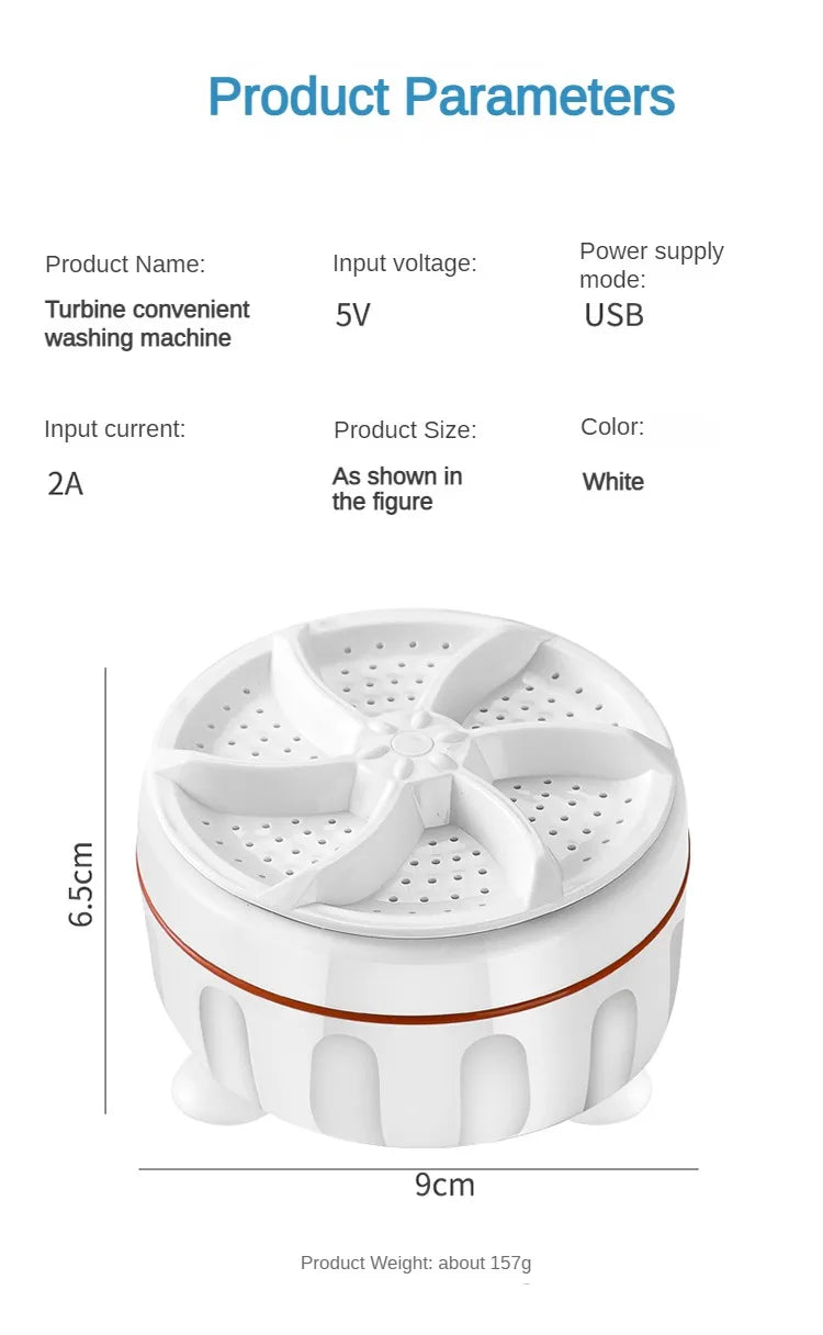Washing Machines Portable Business Travel Home Mini Washing Machine Suitable for Socks Underwear Laundry Appliances Household