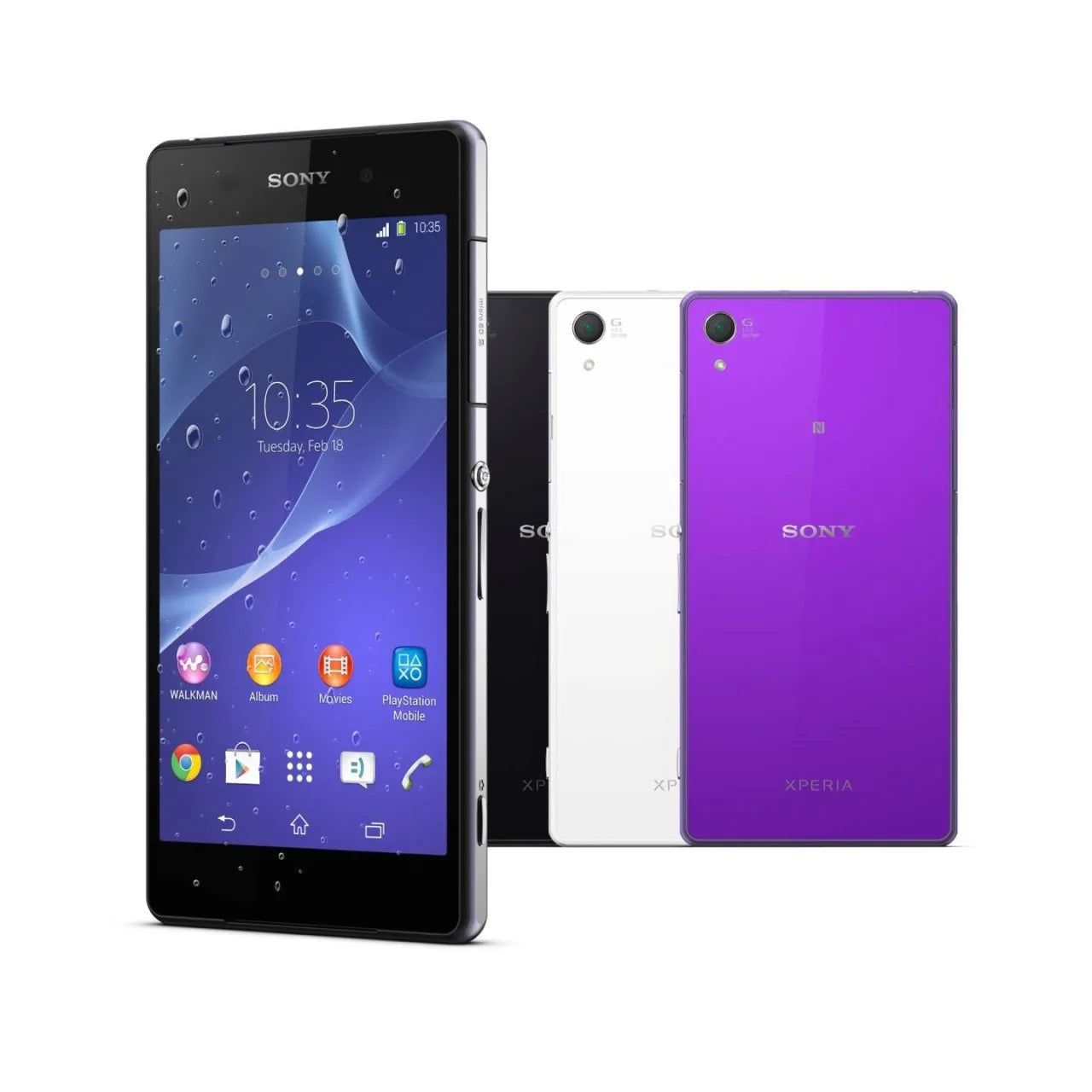Unlocked Original Sony Xperia Z2 D6503 3GB+16GB Refurbished Ericsson Xperia 20MP 5.2" CellPhone 3G WIFI Android Smart Phone