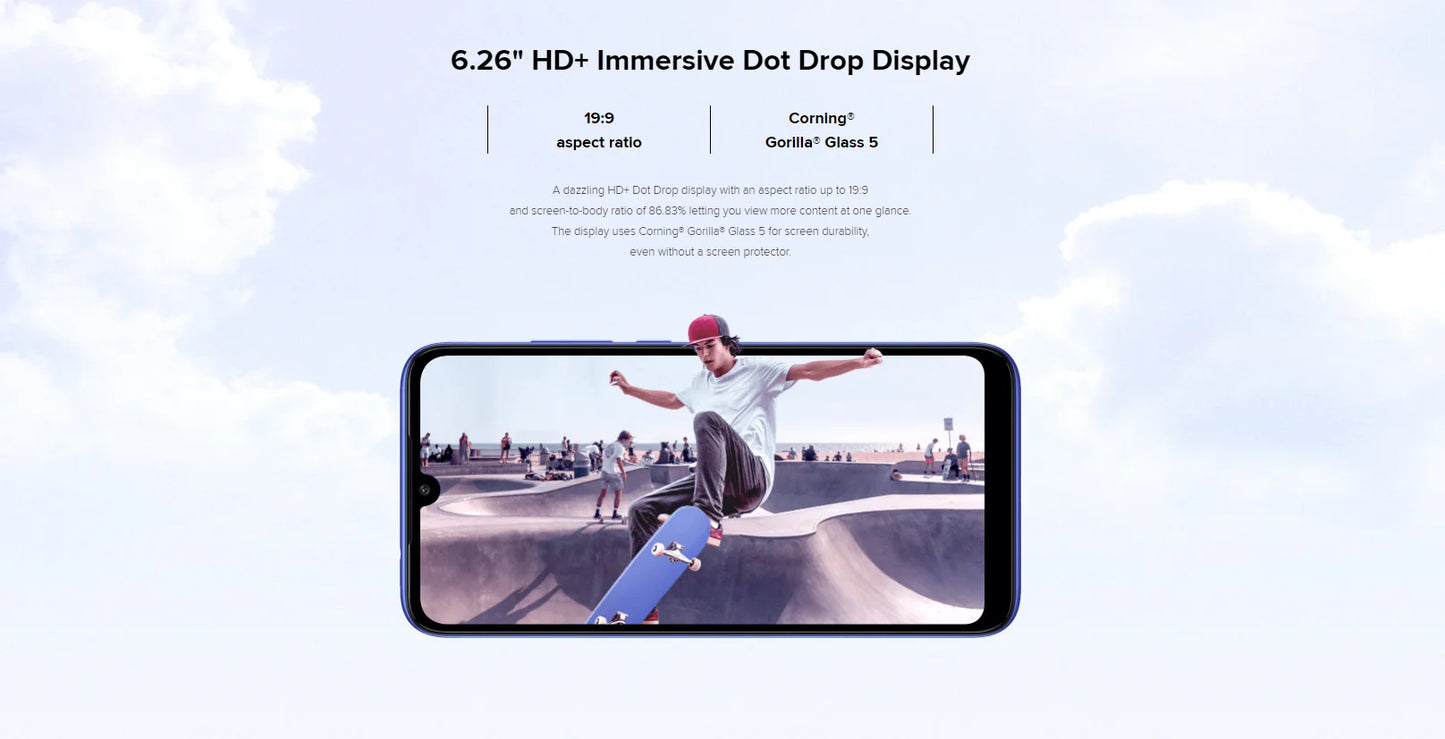 Original Xiaomi Redmi 7 smartphone 4000mAh Fingerprint Dual SIM used phone