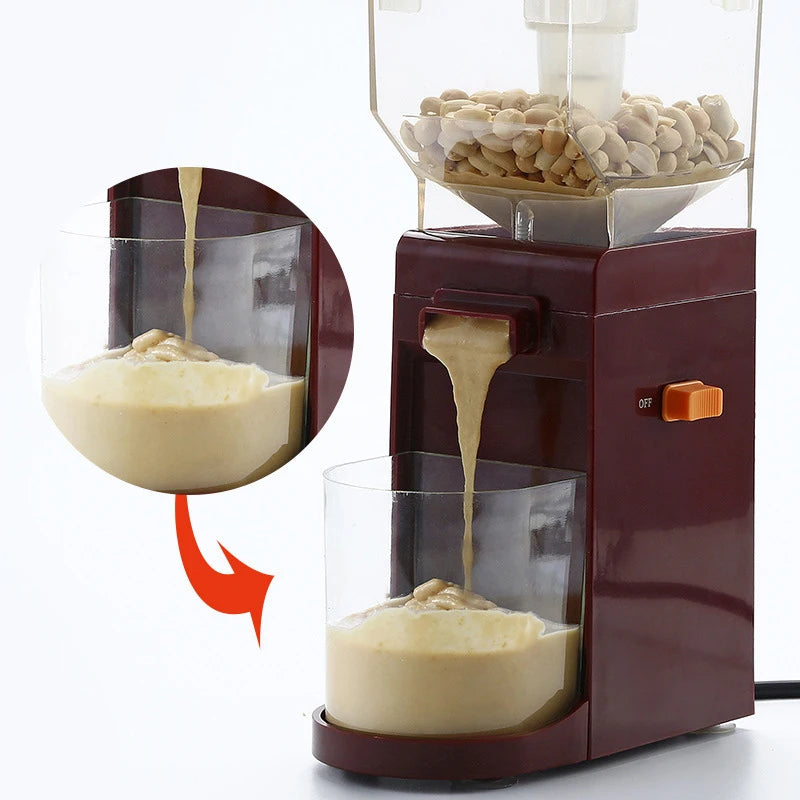 Household Electric Peanut Butter Making Machine Cooking Grinder Household Small Grinder Sesame Paste Machine Food Processor