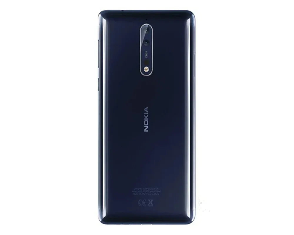 Nokia 8 Smartphone 4G SmartPhone CPU Qualcomm Snapdragon 835 Battery capacity 3090mAh 13MP Cameraoriginal used phone
