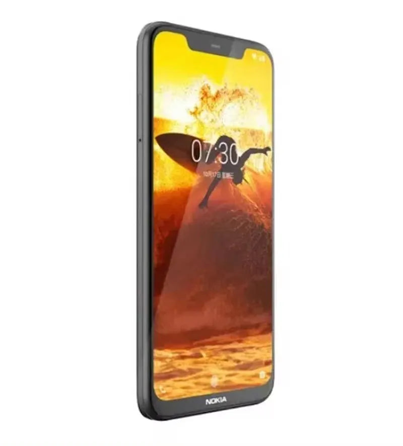 Nokia X7 Smartphone 6.18" inches Snapdragon 710 Octa Core Android 20MP Mobile Phone Fast charging 18W used phone