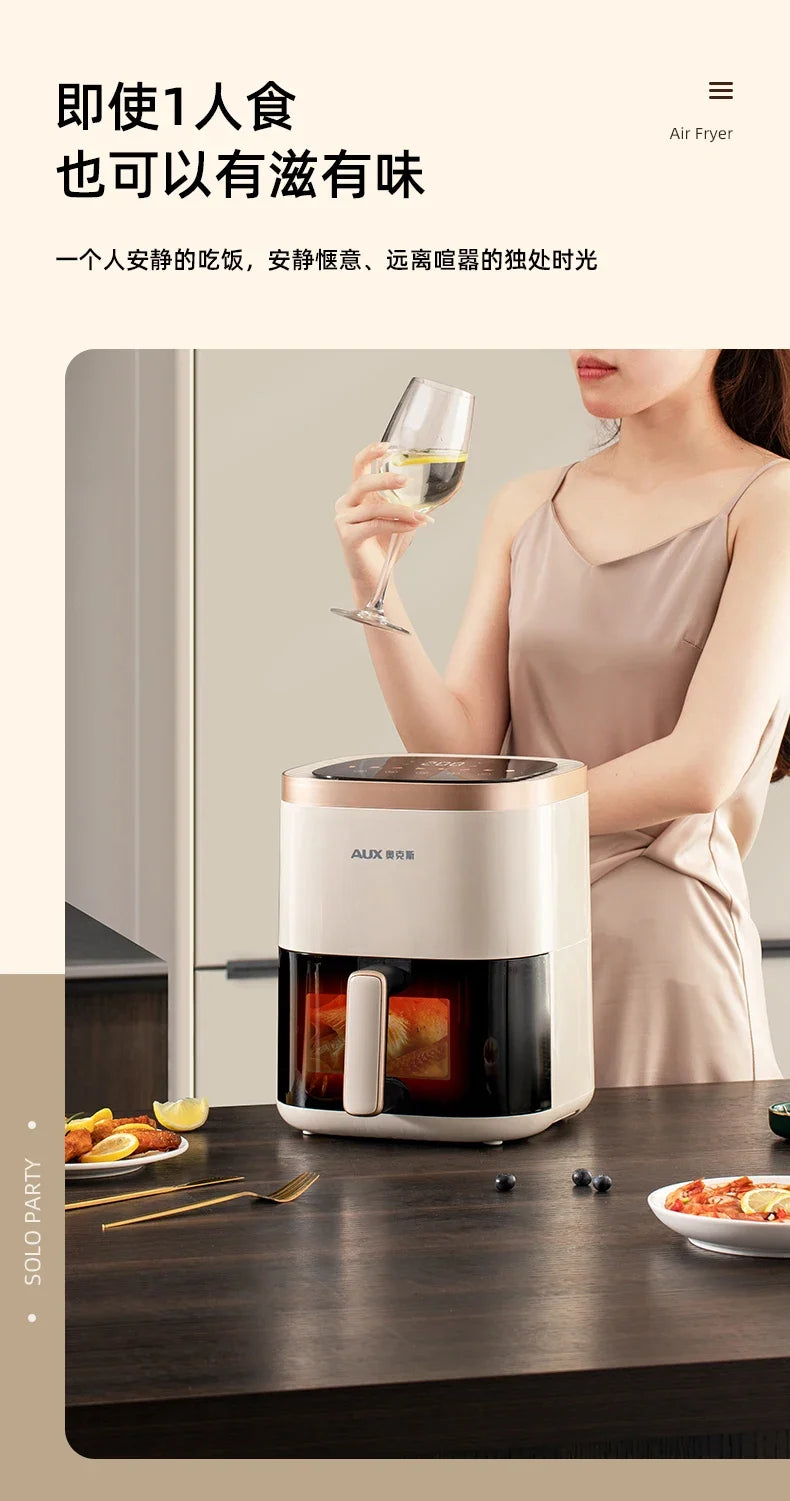 Visual Air Fryer - New Multi-Function All-in-One Appliance, Electric Oven Fryer Special for Home French Fries Baking.