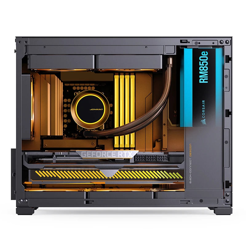 Jonsbo D32 STD/PRO MINI Desktop Case MINI-ITX MATX PC Case Support ATX/SFX Power Supply 240Water Cooling Computer Office Chassis