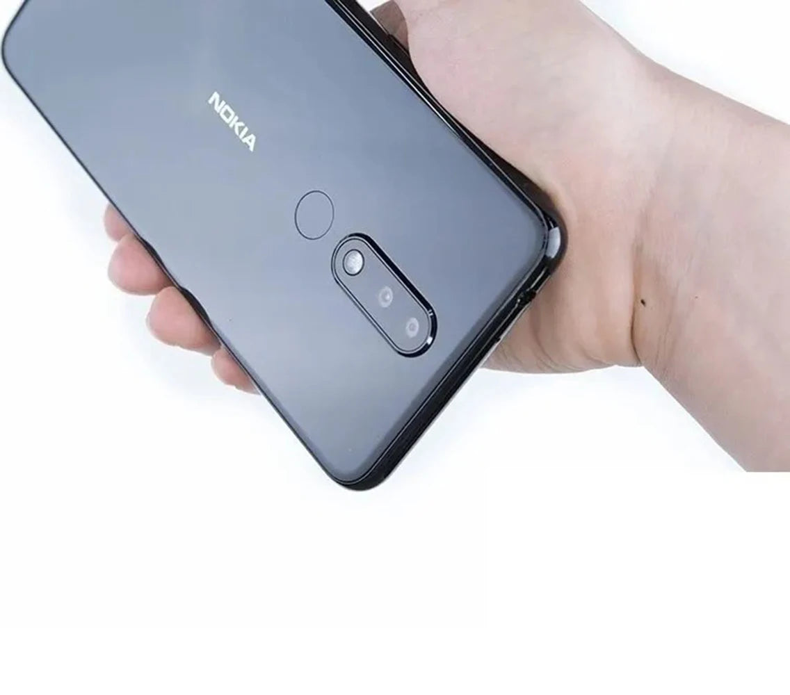 Nokia X5 Smartphone Photo Mobile Android Global Older Machine LTE Version Fingerprint Used phone