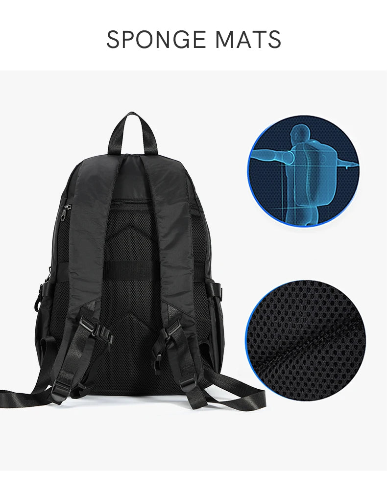 Volunteer Backpack for Men 2023 New Fashionable Large Capacity High Quality Laptop Waterproof Travel Casual Bags1801-08
