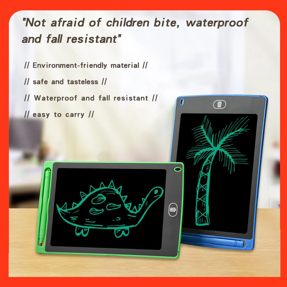8.5Inch LCD Writing Tablet Drawing Board Kids Kids Learning Toys Educational Magic Drawing Board Toy Gift for Kids 2-4 Years Old